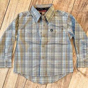 Wrangler George Straight, Boys XS Pearl Snap Shirt